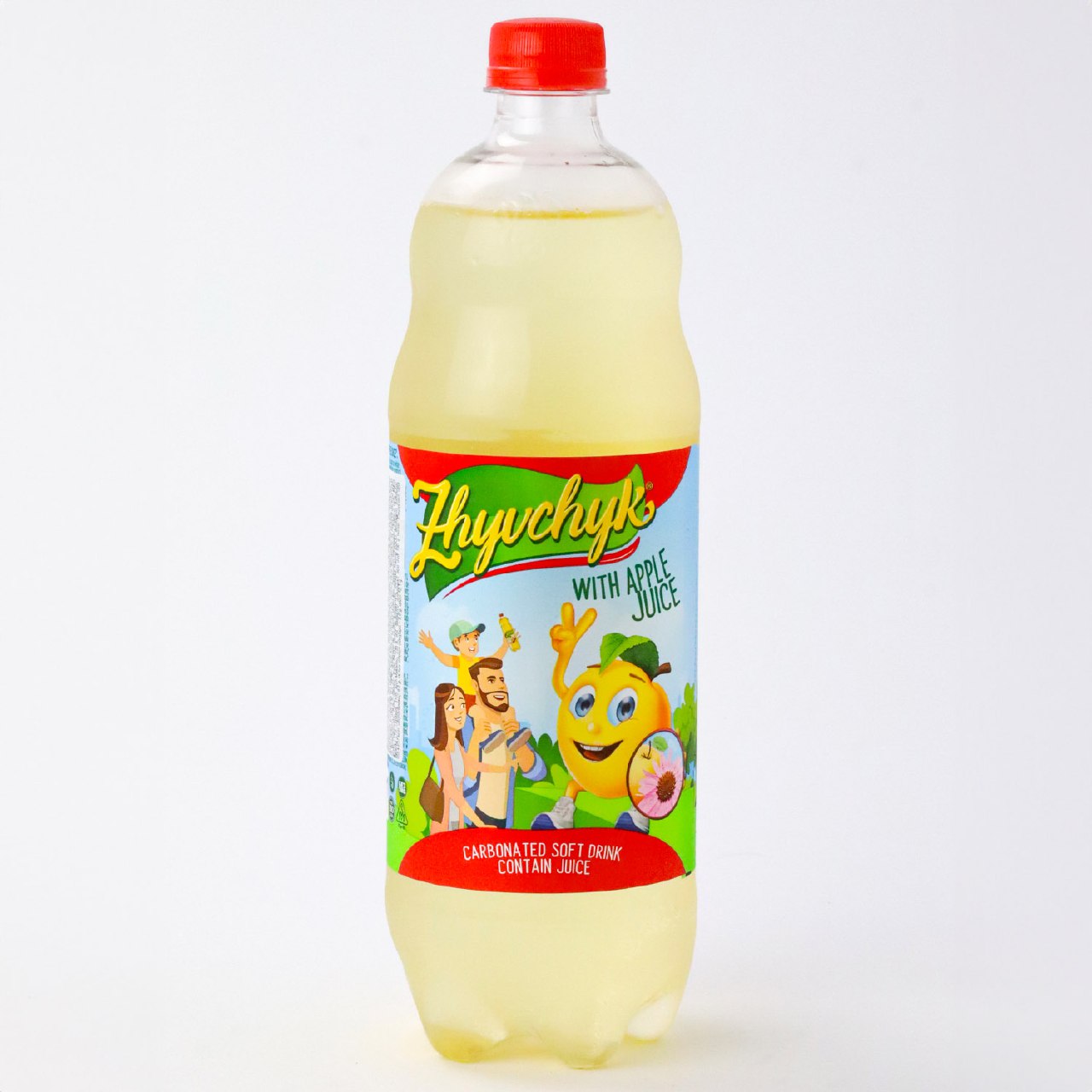 Non-alcoholic beverage "Zhivchik with apple juice"